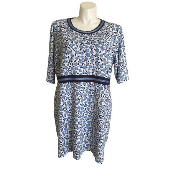 Draper James Blue Floral Dress - Picture 2 of 10